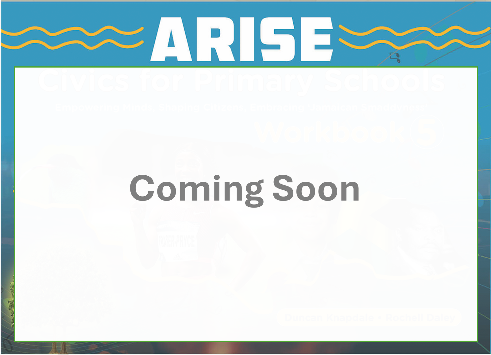 ARISE: Workbook Pre-primary